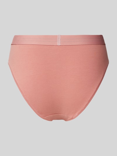 Tommy Hilfiger Slip in unifarbenem Design mit elastischem Bund Altrosa 3