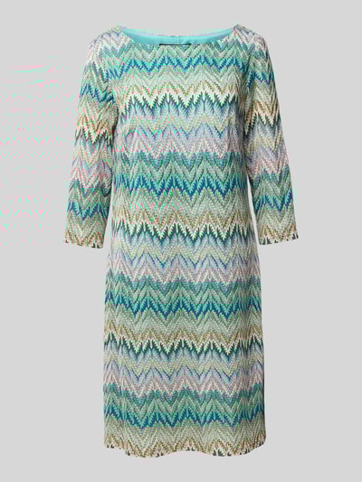 Betty Barclay Knielanges Kleid mit Strukturmuster Oliv 2