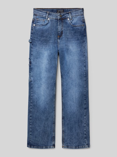 Blue Effect Wide Leg Jeans mit Dunkelblau 1