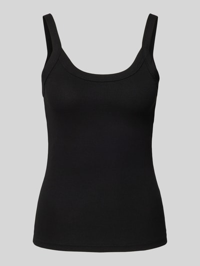 Gina Tricot Tanktop in Ripp-Optik Black 2