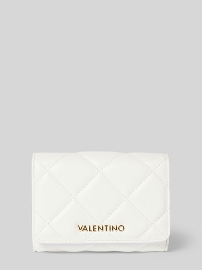 VALENTINO BAGS Portemonnaie in Leder-Optik Modell 'OCARINA' Weiss 1