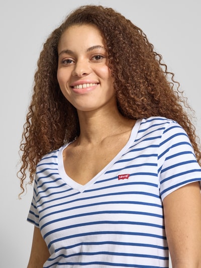 Levi's® Regular Fit T-Shirt aus reiner Baumwolle Blau 3