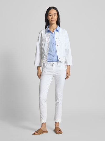 Liu Jo White Skinny Fit Jeans mit 5-Pocket-Design Weiss 1