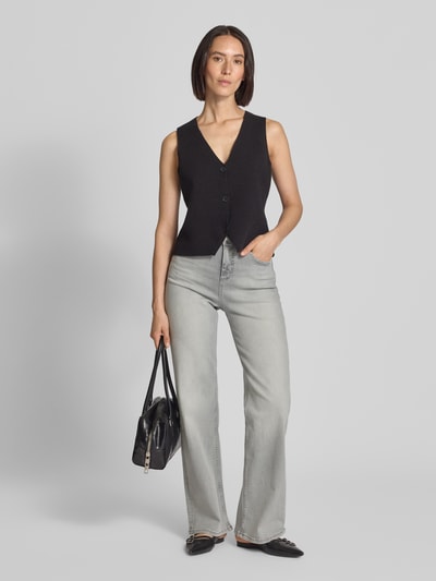 OPUS Regular Fit Jeans mit Eingrifftaschen Modell 'Mivy' Hellgrau 1