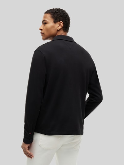 Tommy Hilfiger Kurtka koszulowa o kroju regular fit z czystej bawełny Czarny 5