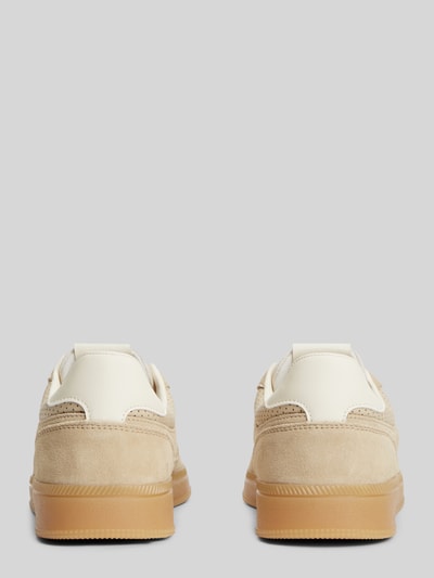 Tommy Jeans Sneakersy z naturalnej skóry welurowej Piaskowy 5