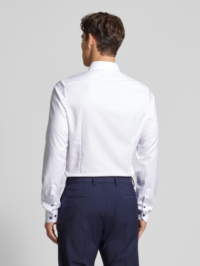 OLYMP Level Five Slim Fit Business-Hemd mit Kentkragen Modell 'Royal' Weiss 5
