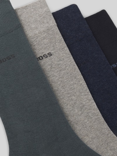 BOSS Socken aus Baumwoll-Mix im 4er-Pack Schilf 3