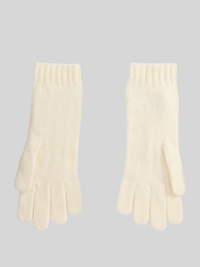 Polo Ralph Lauren Handschuhe aus Woll-Mix mit Logo-Stitching Offwhite 3
