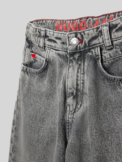 HUGO Jeans mit 5-Pocket-Design Mittelgrau 2