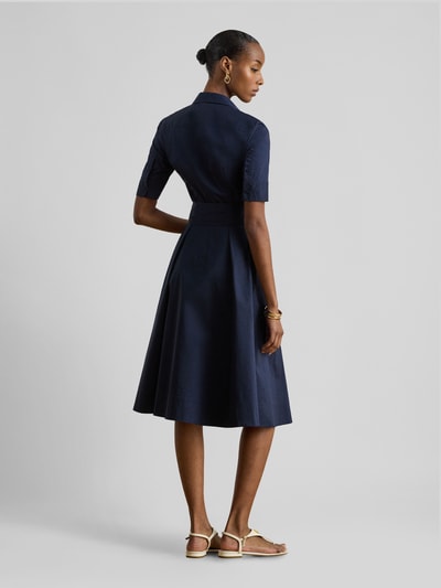 Lauren Ralph Lauren Körpernahes Hemdblusenkleid aus Baumwoll-Mix  Marine 5