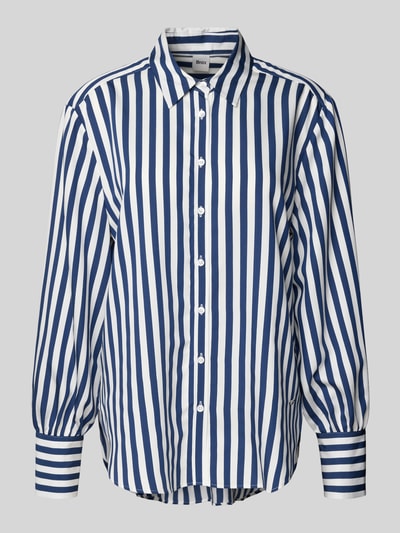 Brax Regular Fit Hemdbluse mit Sportmanschetten Modell 'Vic' Marine 2