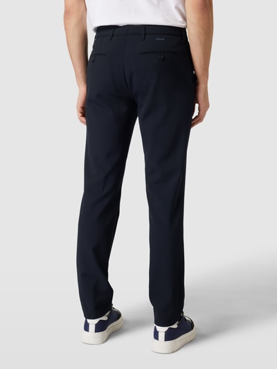 ALBERTO Slim fit broek met steekzak Marineblauw - 5