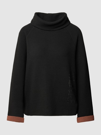 Betty Barclay Pullover mit Ziersteinbesatz Black 2