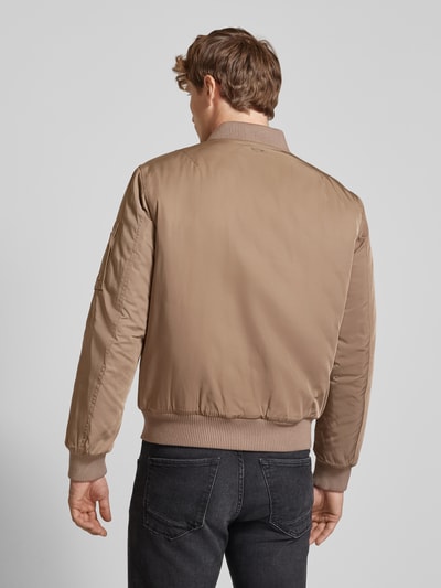 Original Bombers Bomberjack met labelpatch Beige - 5