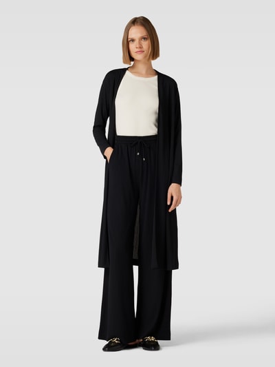 MaxMara Leisure Lange jas met structuurmotief Zwart - 4