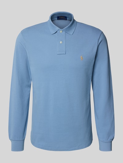 Polo Ralph Lauren Poloshirt met korte knoopsluiting Blauw gemêleerd - 2