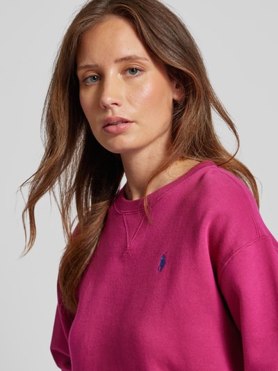 Polo Ralph Lauren Sweatshirt met kapmouwen Fuchsia - 3