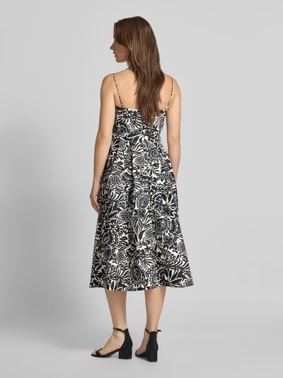 Lauren Ralph Lauren Knielanges Cocktailkleid mit Gürtel Black 5