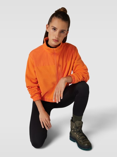 Roxy Fleecejacke mit Brusttasche Modell 'WAVES OF WARMTH' Orange 3