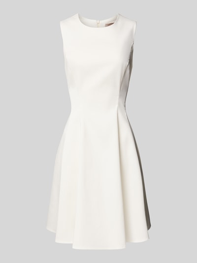 Rinascimento Cocktailkleid mit Rundhalsausschnitt Weiss 2