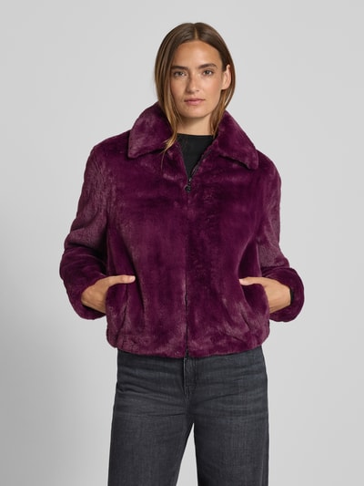 Frieda & Freddies Jacke aus Kunstfell Modell 'XAVI' Lila 4