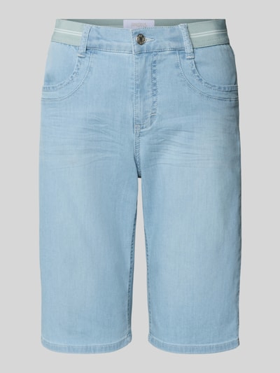 Angels Regular Fit Bermudas mit elastischem Bund Modell 'SPORTY' Hellblau 2