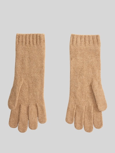 Polo Ralph Lauren Handschuhe aus Woll-Mix mit Logo-Stitching Camel 2