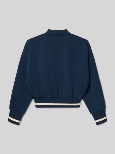 Garcia Sweatjack met ritssluiting Marineblauw - 3