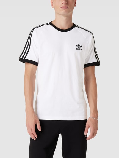 adidas Originals T-shirt z raglanowymi rękawami Biały 4