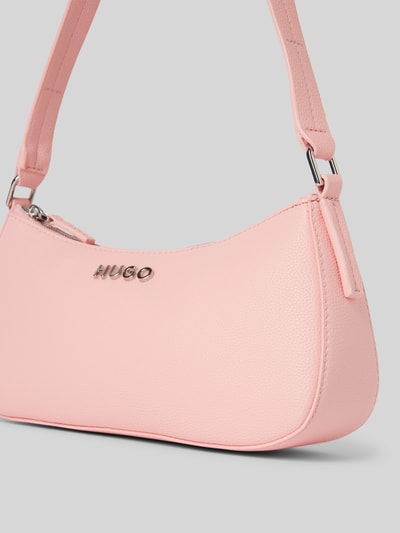 HUGO Handtasche mit Label-Applikation Modell 'Chris' Rose 3