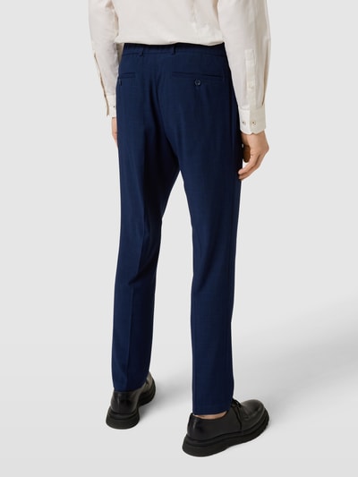 MCNEAL Pantalon met structuurmotief Marineblauw - 5