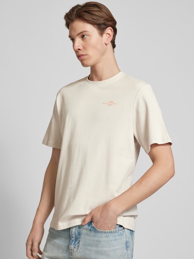 Jack & Jones T-shirt met ronde hals Offwhite - 3