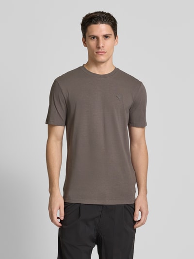 Guess Activewear T-shirt met ronde hals, model 'HEDLEY' Antraciet - 4