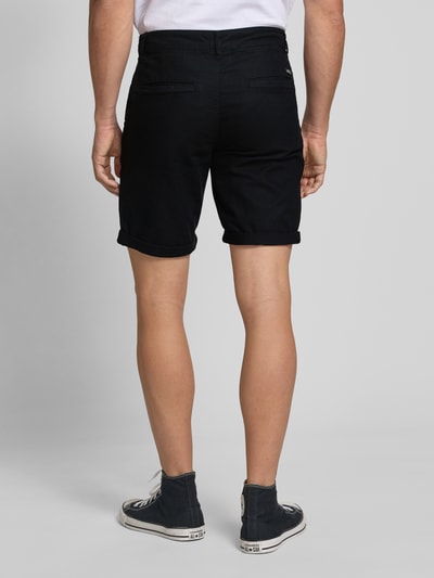 Blend Korte chino van linnenmix Zwart - 5