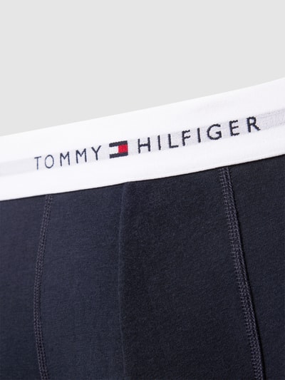 Tommy Hilfiger Boxershort met labeldetails in een set van 3 stuks Donkerblauw - 2