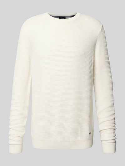 JOOP! COLLECTION Gebreide pullover met ronde hals Beige - 2