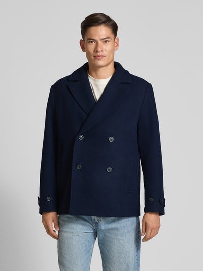 Les Deux Regular Fit Jacke mit Reverskragen Modell 'McKee' Marine 4