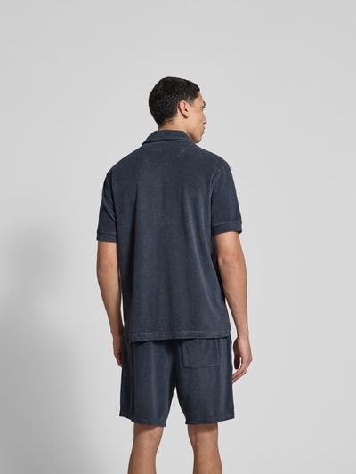 Closed Regular Fit Poloshirt mit Brusttasche Bleu 5
