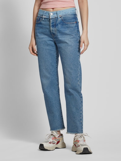 Levi's® Straight leg jeans in 5-pocketmodel Jeansblauw - 4