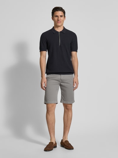 Pierre Cardin Regular Fit Shorts mit Gesäßtaschen Modell 'Strasbourg' Hellgrau 1