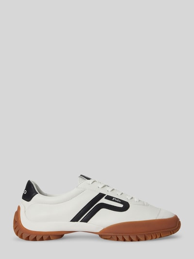 Polo Ralph Lauren sneakers van echt leer Offwhite - 2