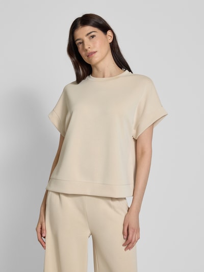 Rich & Royal Sweatshirt in kurzärmeligem Design Sand 4