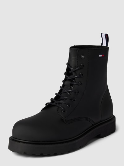 Tommy Jeans Boots mit Label-Details Modell 'LACE UP TOMMY JEANS BOOT' Black 2