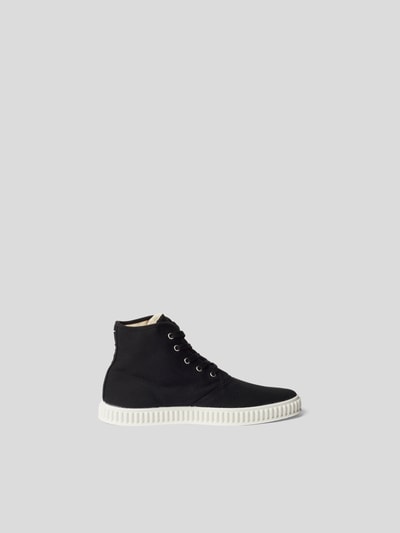 Maison Margiela High-Top-Sneaker mit Patch Schwarz 6