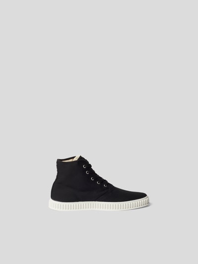 Maison Margiela High-Top-Sneaker mit Patch Black 6