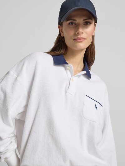 Polo Ralph Lauren regular fit poloshirt van katoenmix Wit - 3