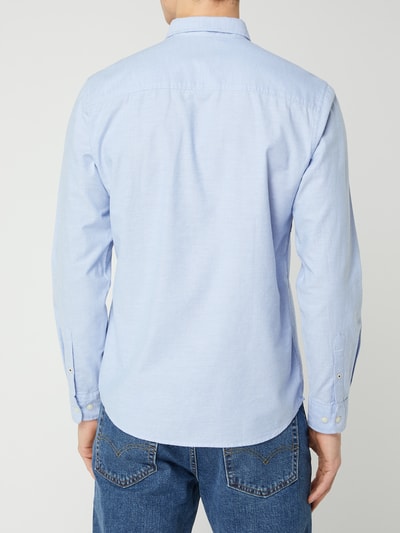 Jack & Jones Slim fit vrijetijdsoverhemd van Oxford Lichtblauw - 5