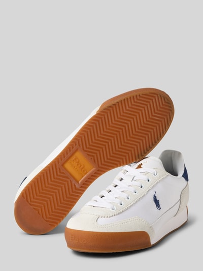 Polo Ralph Lauren Sneaker mit Label-Stitching Weiss 4