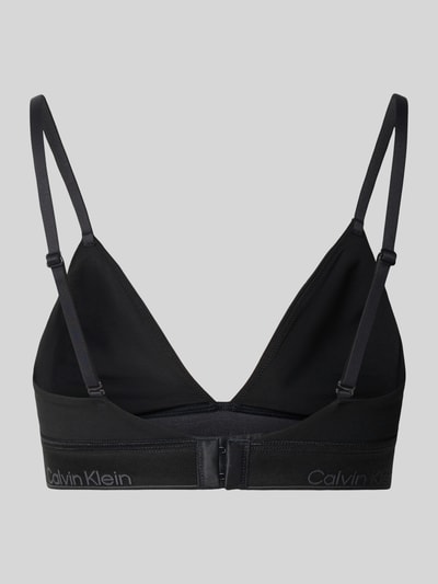 Calvin Klein Underwear Bralette met elastische band met logo Zwart - 3